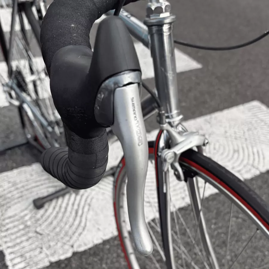 Razesa clásica cromada Shimano 105 2x7 | Sivila Bike