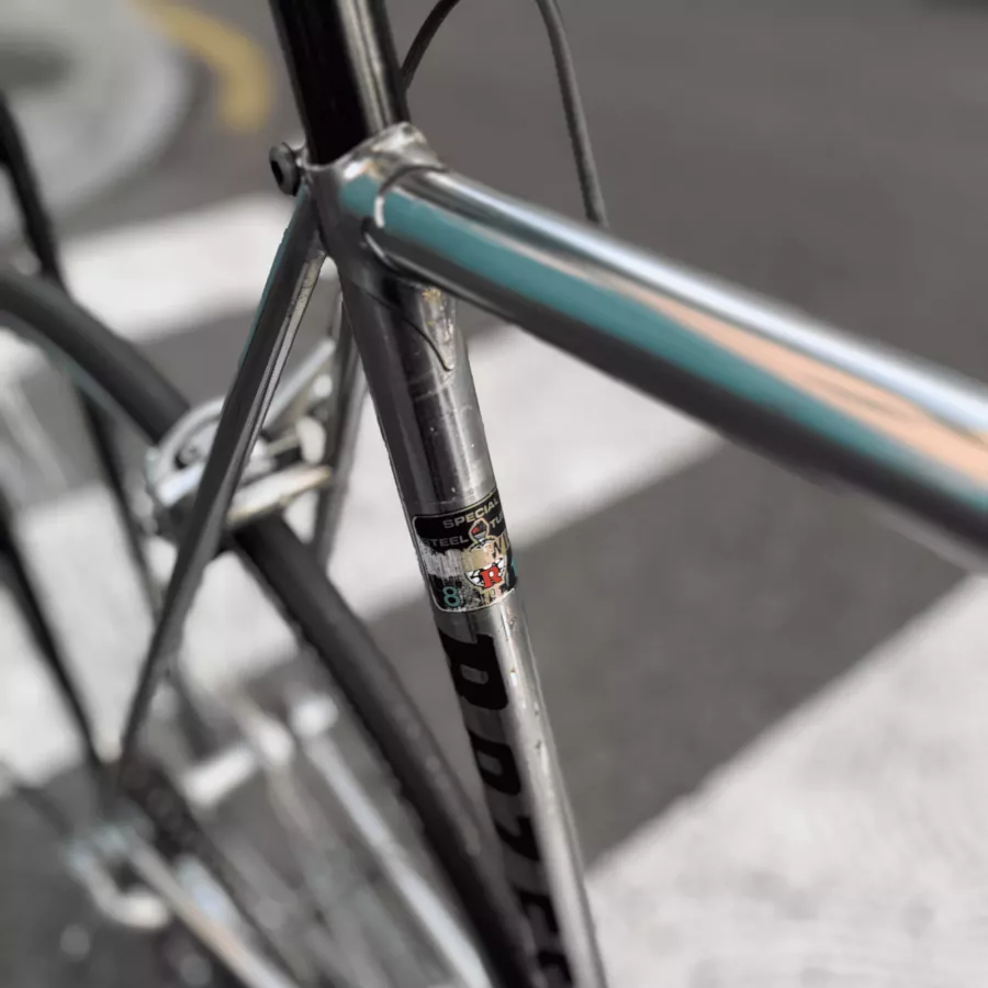 Razesa clásica cromada Shimano 105 2x7 | Sivila Bike