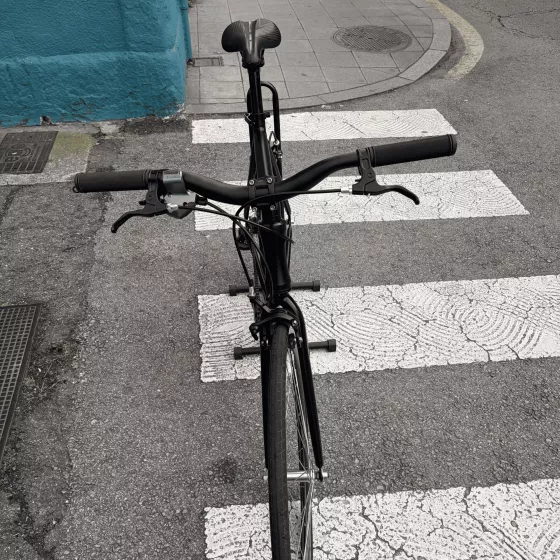 Bicicletas urbana 700 aluminio 7v