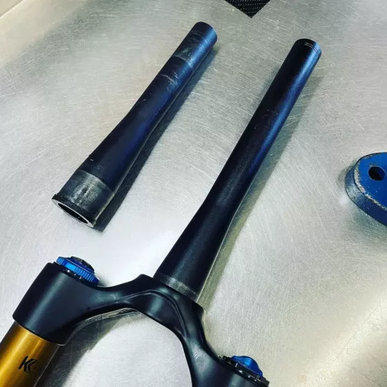 Cambio tubo de dirección