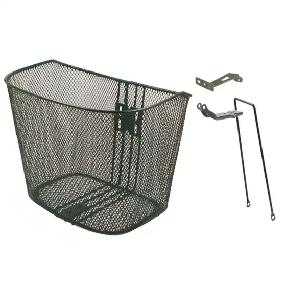 Cesta delantera  regilla con accesorios