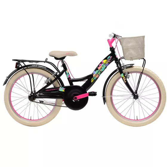 Adriatica Bimba 20” | Bicicleta compacta urbana en blanco y negro