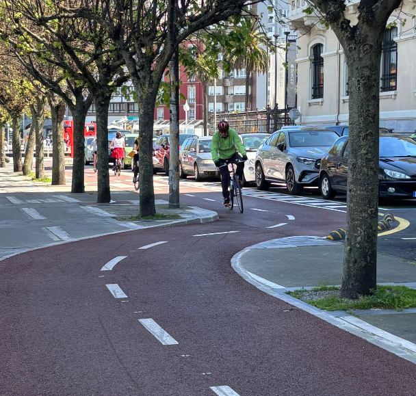 Carriles bicis en Gijon, por Sivila bike
