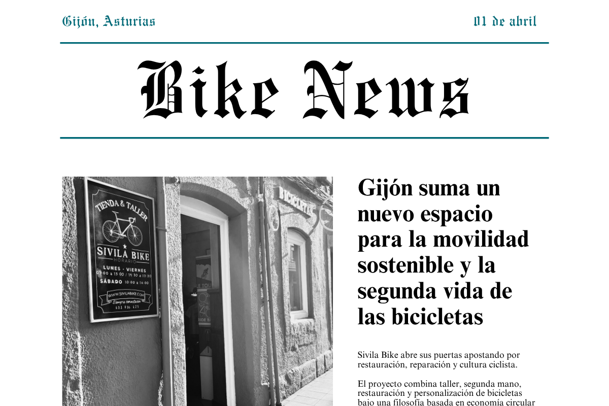 Gijón suma un nuevo espacio para la movilidad sostenible y la segunda vida de las bicicletas
