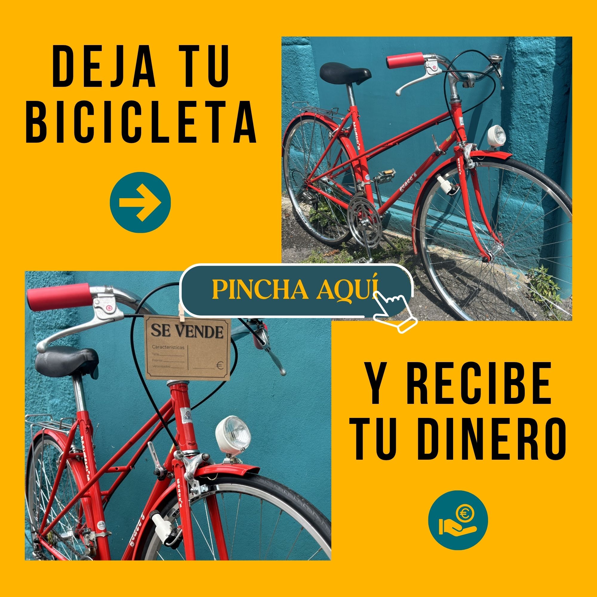 Deja tu bici y recibe tu dinero en Sivila Bike